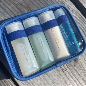 Gilchrist & Soames Travel Set Lot Bundle Pouch 11 Items Shampoo Conditioner Gel